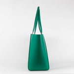 Anya Hindmarch AR Ebury Featherweight Tote in Emerald Green