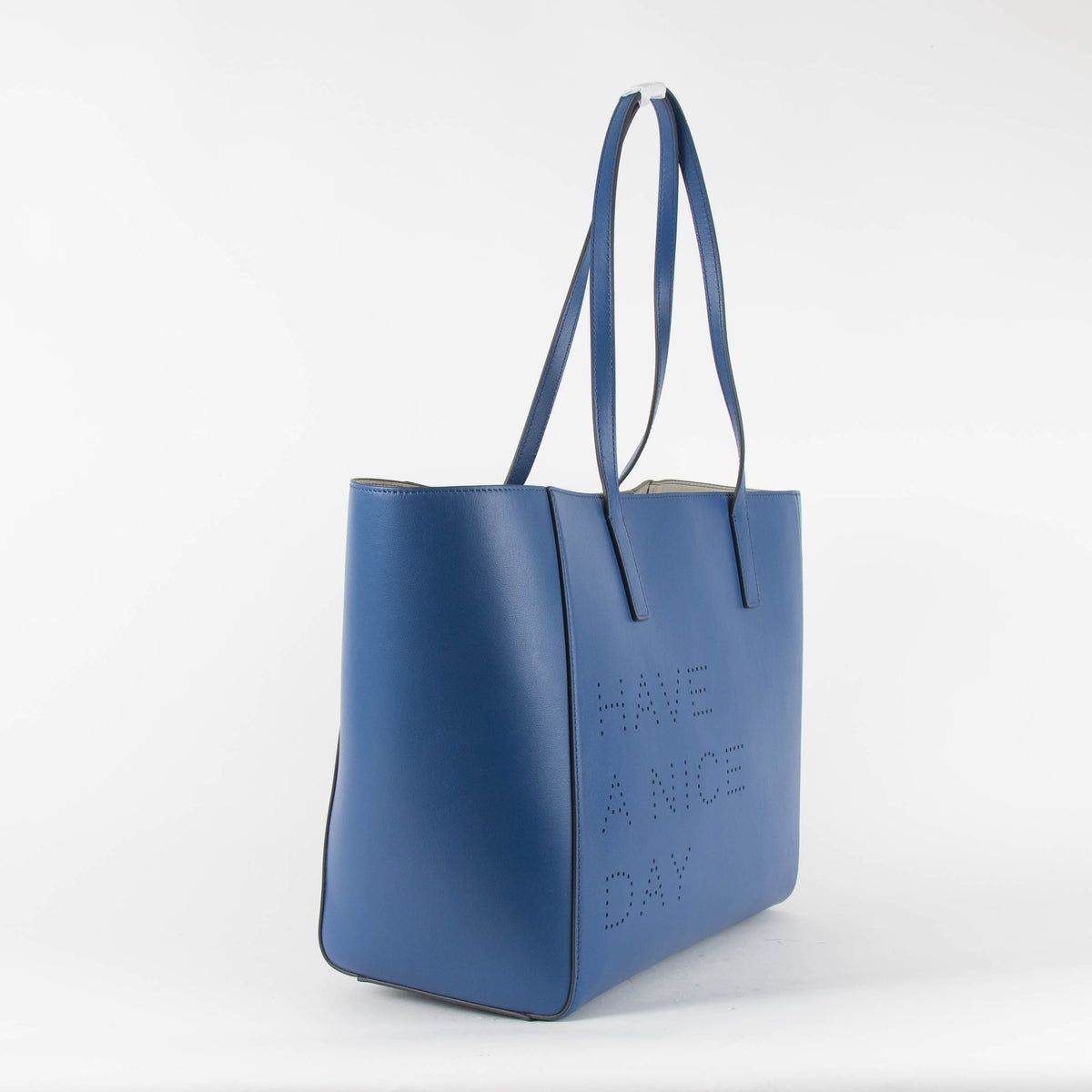 Anya Hindmarch AR Ebury Featherweight Tote in Blueberry