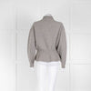 See By Chloe Grey Frill Hem Knitted Jumper