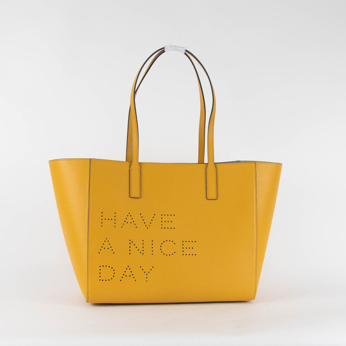 Anya Hindmarch AR Ebury Featherweight Yellow Tote