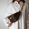 Louis Vuitton Brown Monogram Leather Bum Bag