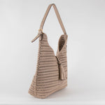 Anya Hindmarch Tassel Hobo Nude Bag