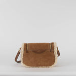 Anya Hindmarch Vere Small Soft Satchel Tan Shearling Crossbody