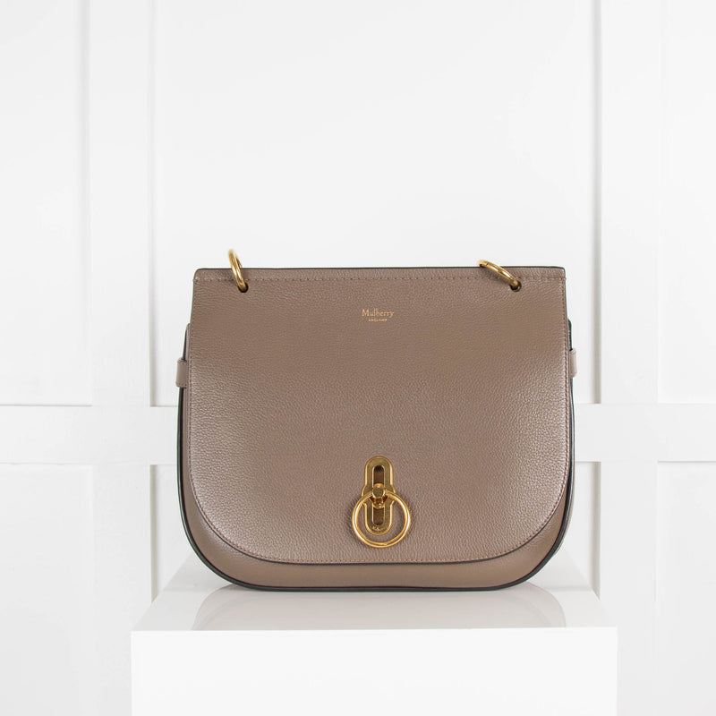 Mulberry Taupe Amberley Satchel