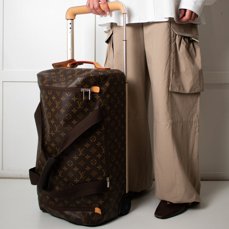 Louis Vuitton Horizon Soft Luggage Louis Vuitton Brown Monogram