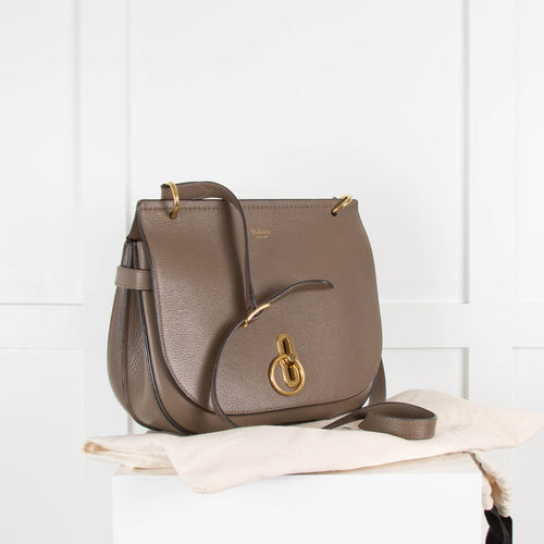 Mulberry Taupe Amberley Satchel