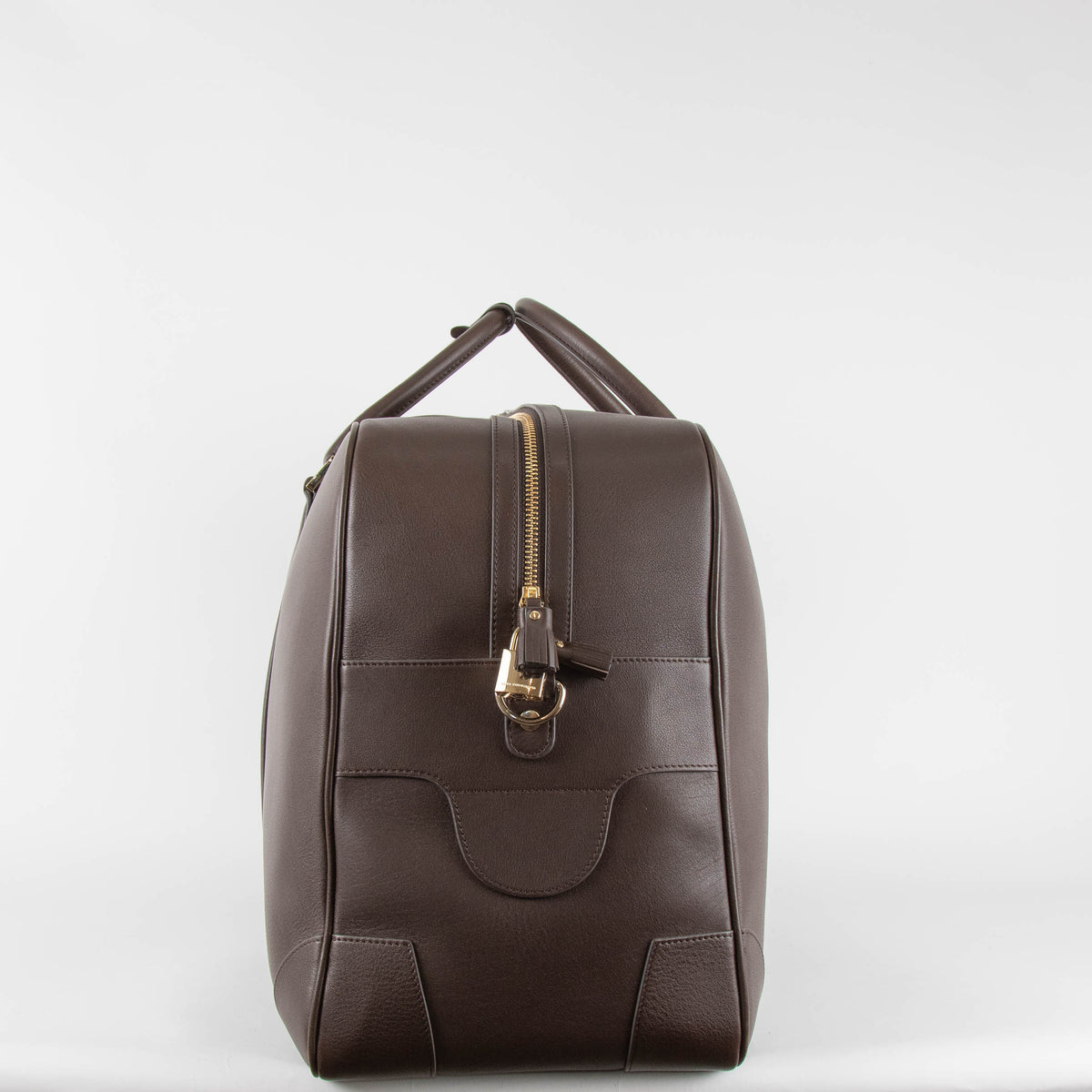 Anya Hindmarch Chocolate Latimer Weekend Tote