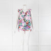 Kate Spade Pink Floral Print Sleeveless Top