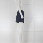 Prada Blue Chambrey Mini Skirt