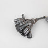 Anya Hindmarch Georgiana Clutch in Metallic Silver
