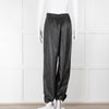 The Frankie Shop Black Leather Joggers