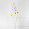 Kate Spade White Yellow Lemon Sleeveless Top