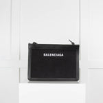 Balenciaga Black Canvas Crossbody Bag