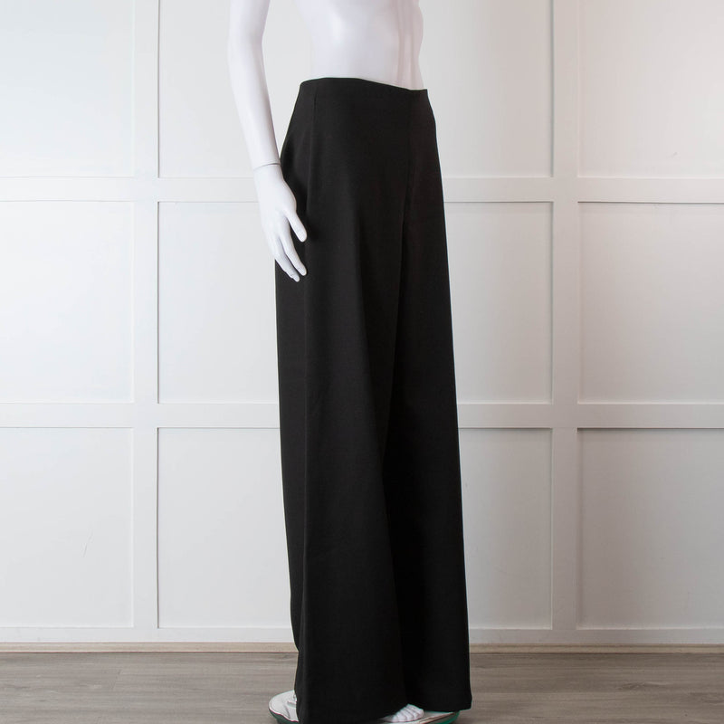 Maje Black Palazzo Trousers