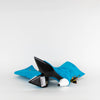 Emilio Pucci Turquoise Suede Pointed Boots