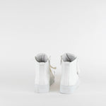 Air & Grace Pure White High Ankle Trainers