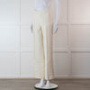 Ralph Lauren Collection Purple Label Cream Linen Trousers