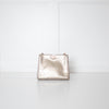 Chanel Champagne Gold Vintage Quilted Small Crossbody Bag