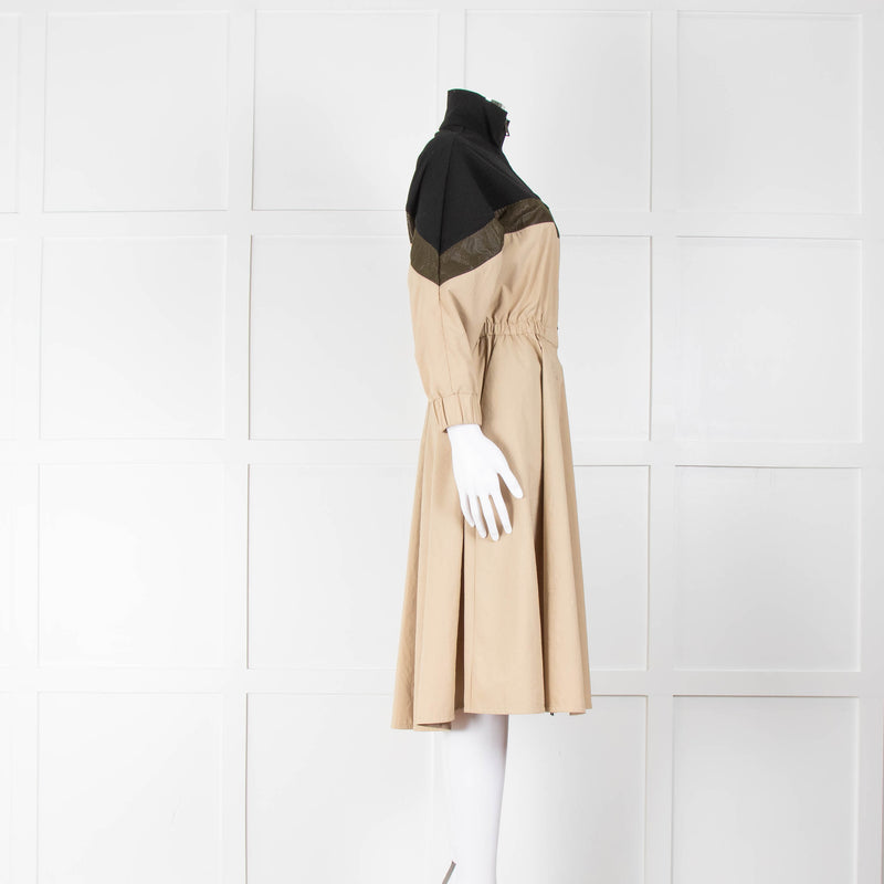 Moncler Colour Block Midi Dress
