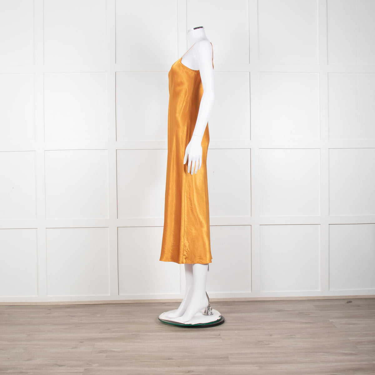 Vince Orange Slip Dress