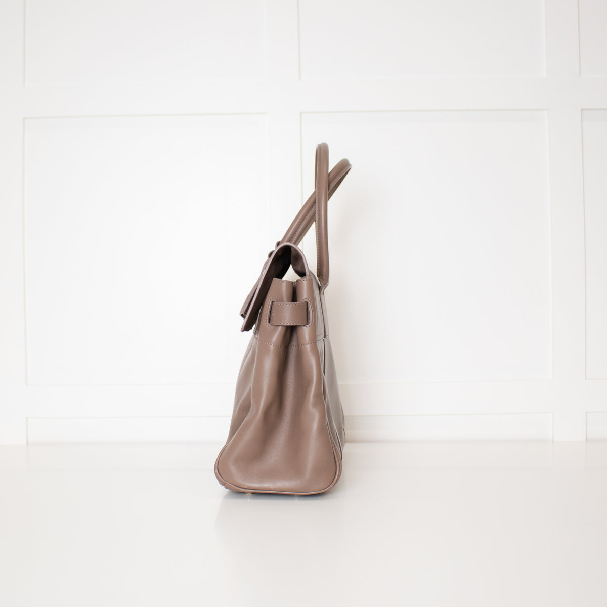 Mulberry Clay Bayswater Heritage Leather Handbag