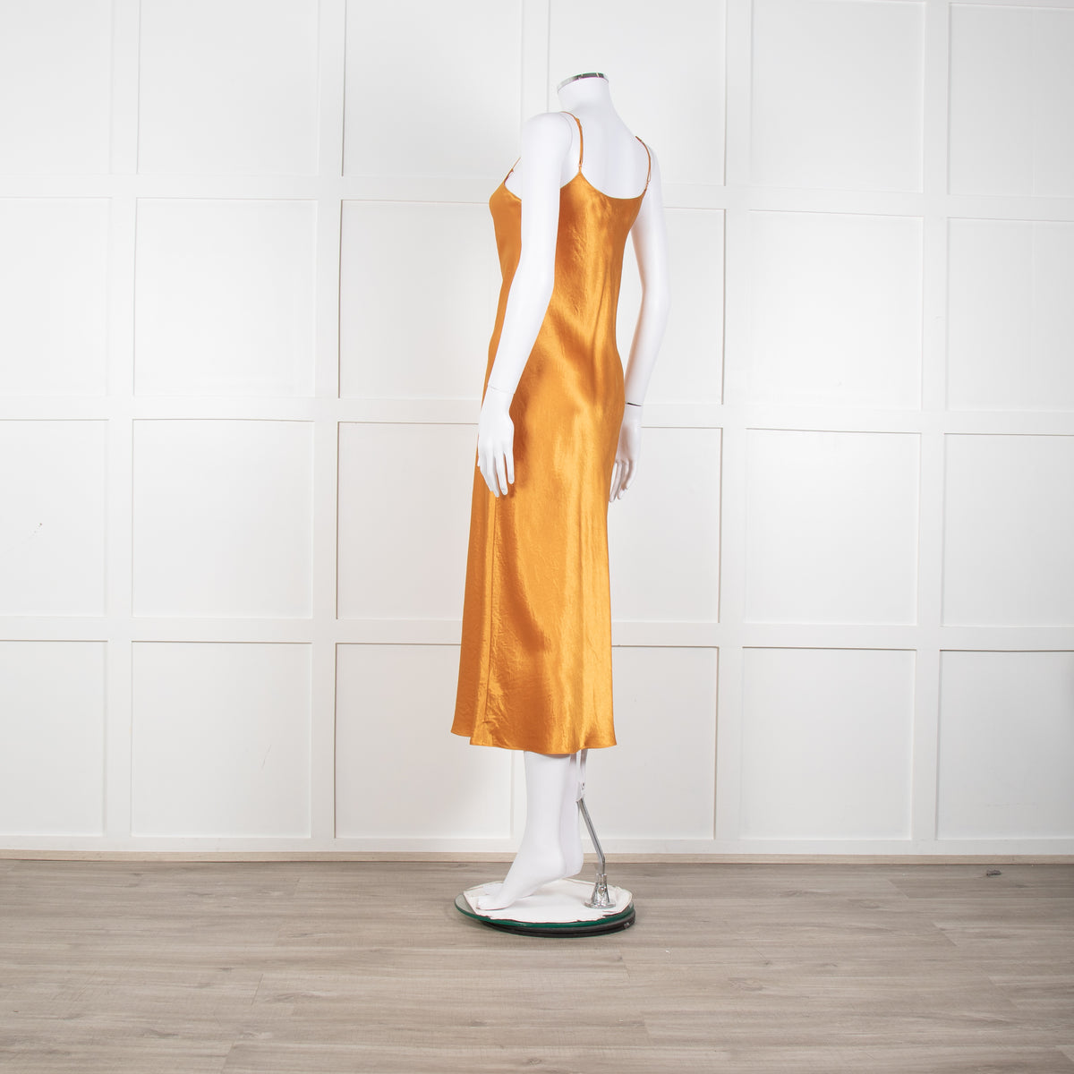 Vince Orange Slip Dress
