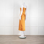 Vince Orange Slip Dress