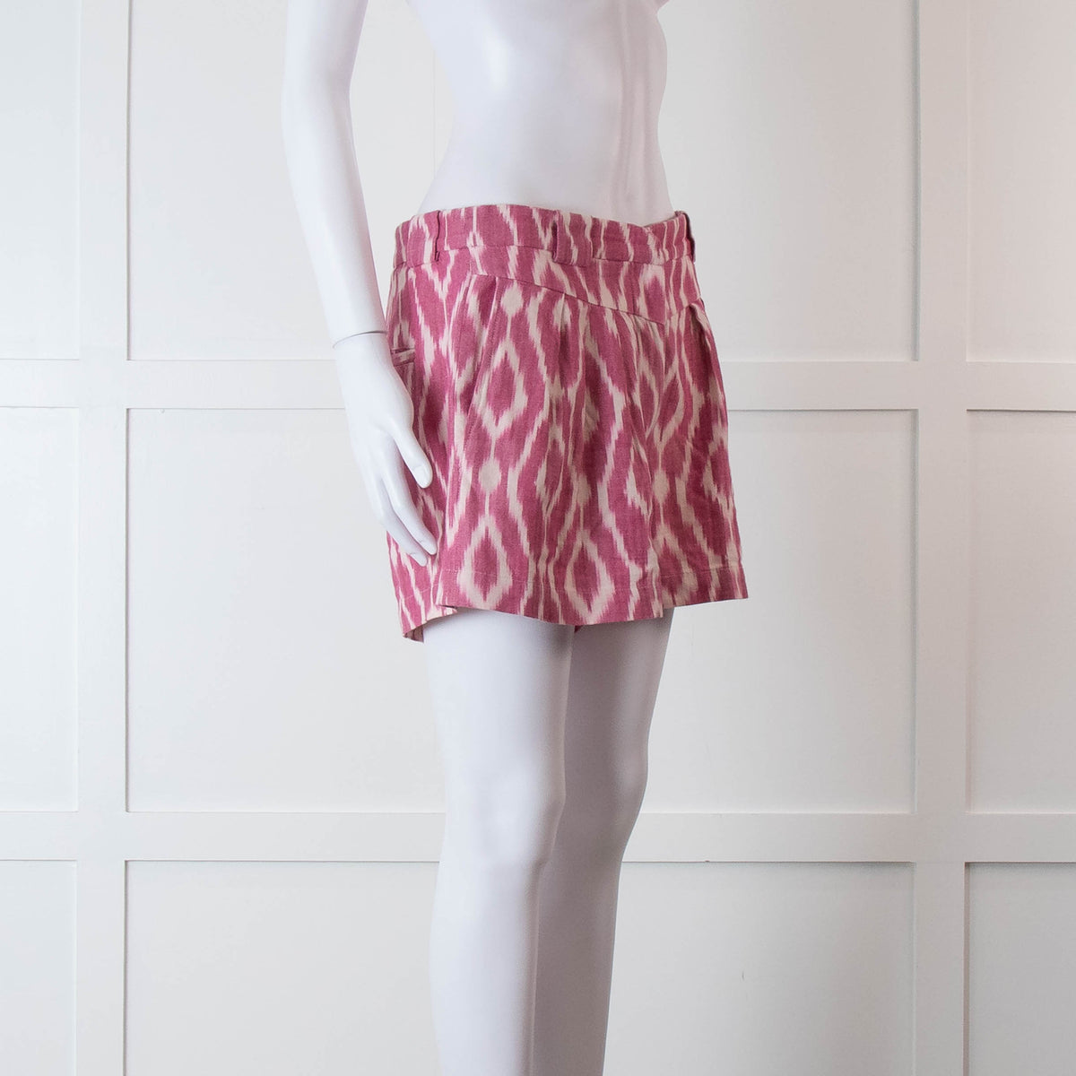 IRO Pink Ikat Shorts