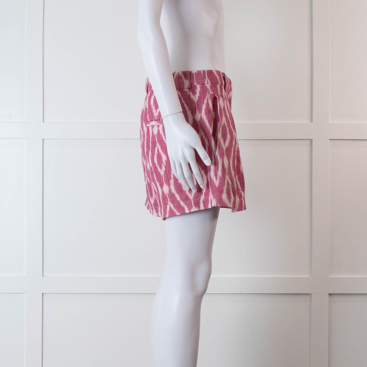 IRO Pink Ikat Shorts