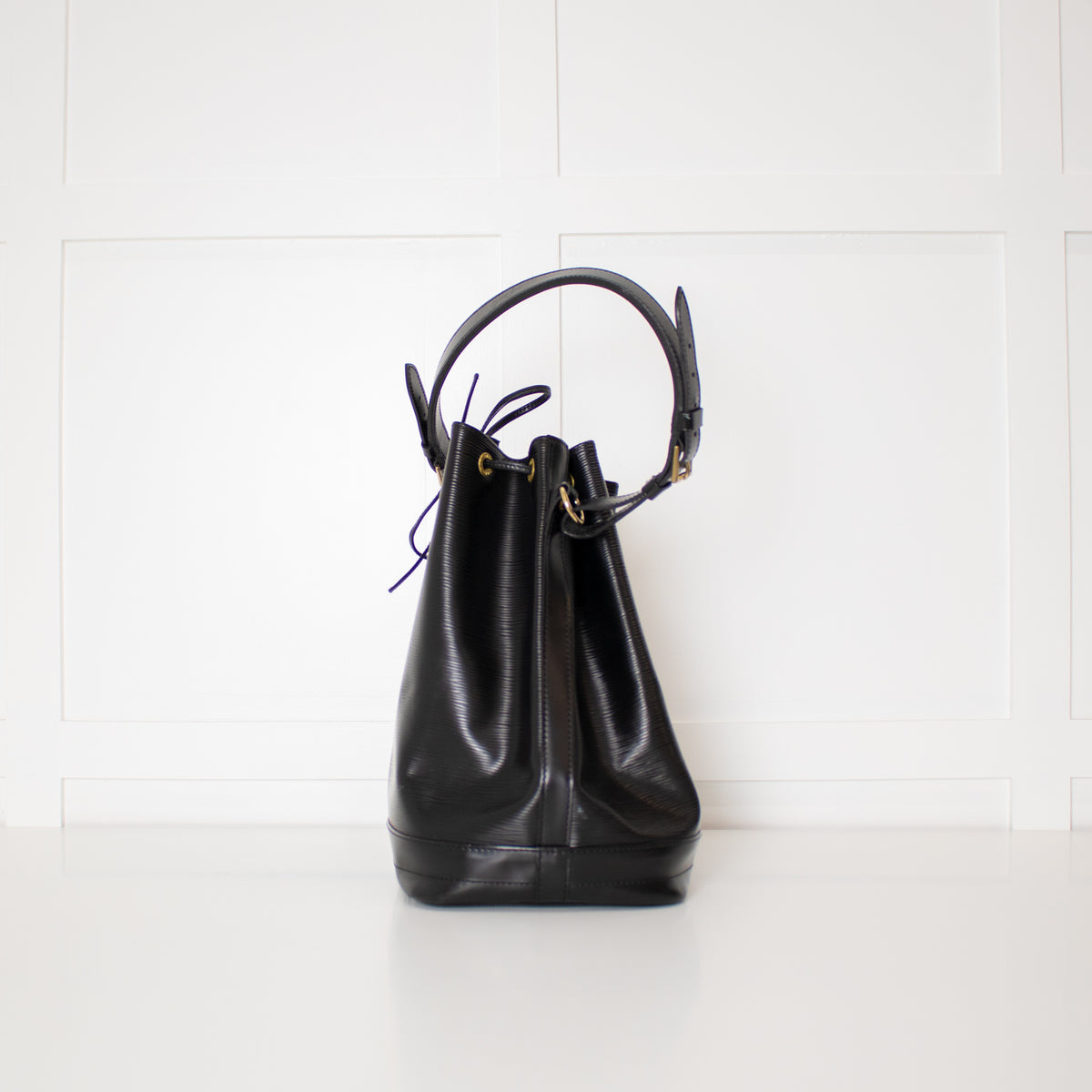 Louis Vuitton Black Epi Leather Noe Bucket Bag