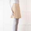 Christian Dior Off White A-Line Mini Skirt