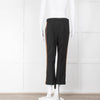 Area Black Tailored Trousers with Jewel Embellished Trim