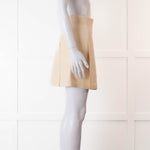 Christian Dior Off White A-Line Mini Skirt