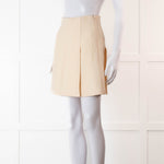 Christian Dior Off White A-Line Mini Skirt
