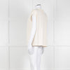 BA&SH Cream Frill Tie Neck Top