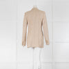 Acne Studios Yellow Beige Check Single Breasted Jacket
