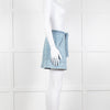Berenice Blue Denim Wide Leg Shorts With Braided Belt