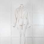 Day Birger Mikkelsen White Striped Oversized Top