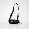 Simone Rocha Black Nylon Bag with Crystal & Pearl Buckles