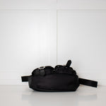 Simone Rocha Black Nylon Bag with Crystal & Pearl Buckles