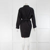 Dsquared2 Black Cotton Shirt Dress