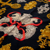 Hermes Navy Gold Ferronnerie Vintage Scarf