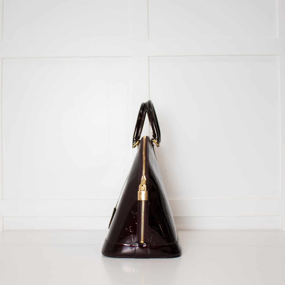 Louis Vuitton Alma GM Burgundy Bag