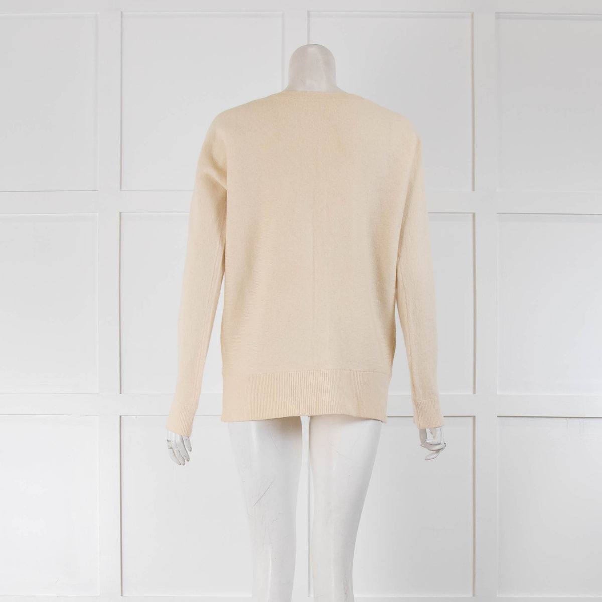 Jeff Banks Cream V Back Jumper