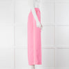 Me + Em Pink Wide Leg Waist Tie Trousers