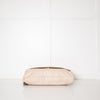 See By Chloe Cream Leather Leonie Embellished Zipper Puller Clutch Bag