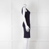 Herve Leger Navy Bandage Cocktail Dress