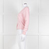 N.Peal Pink 100% Cashmere V Neck Cardigan