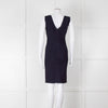 Herve Leger Navy Bandage Cocktail Dress