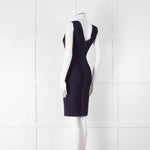 Herve Leger Navy Bandage Cocktail Dress